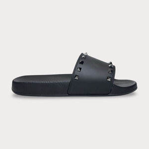 Valentino Garavani Rockstud Rubber Slide Sandal